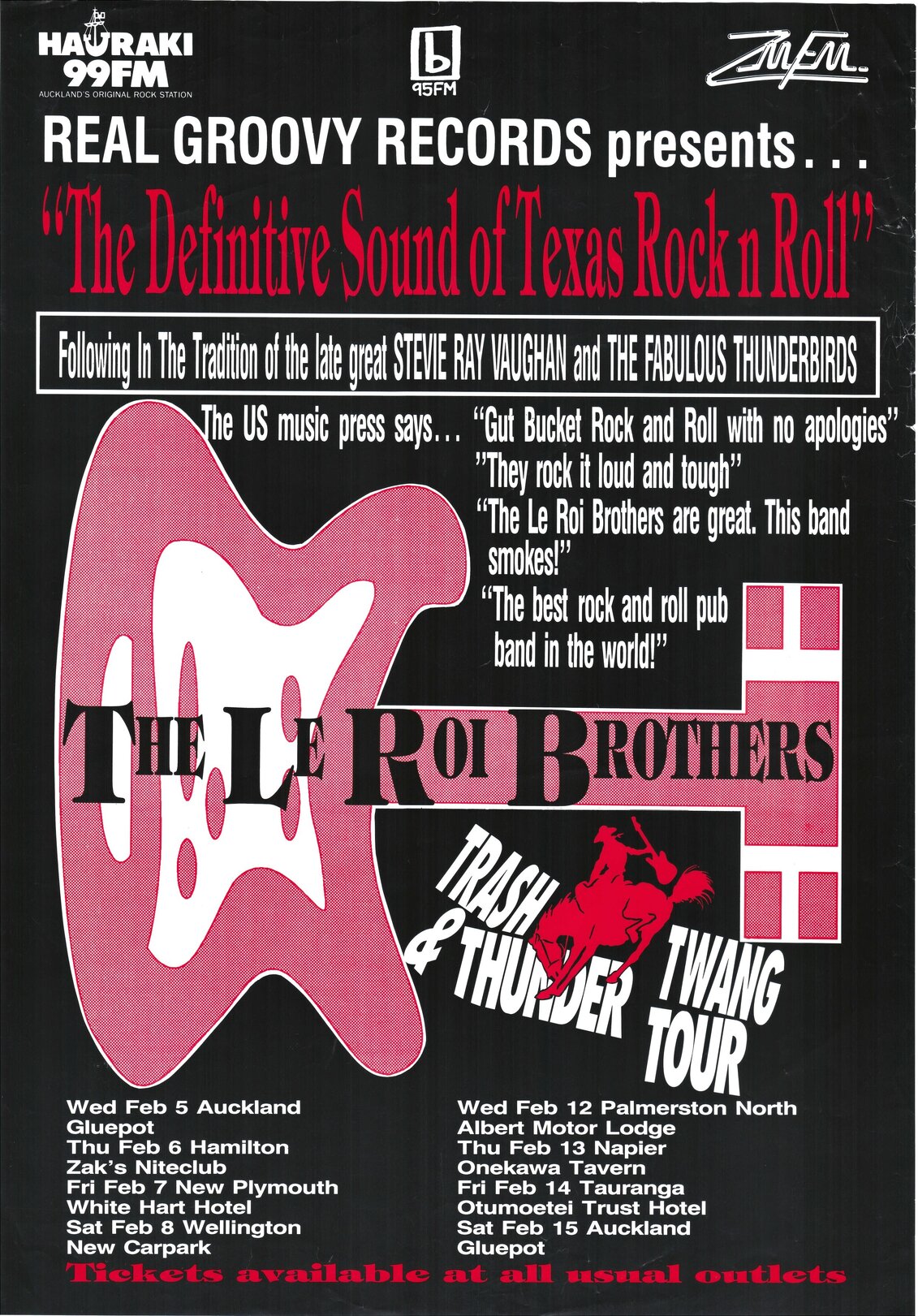 The Le Roi Brothers, Trash Twang and Thunder Tour