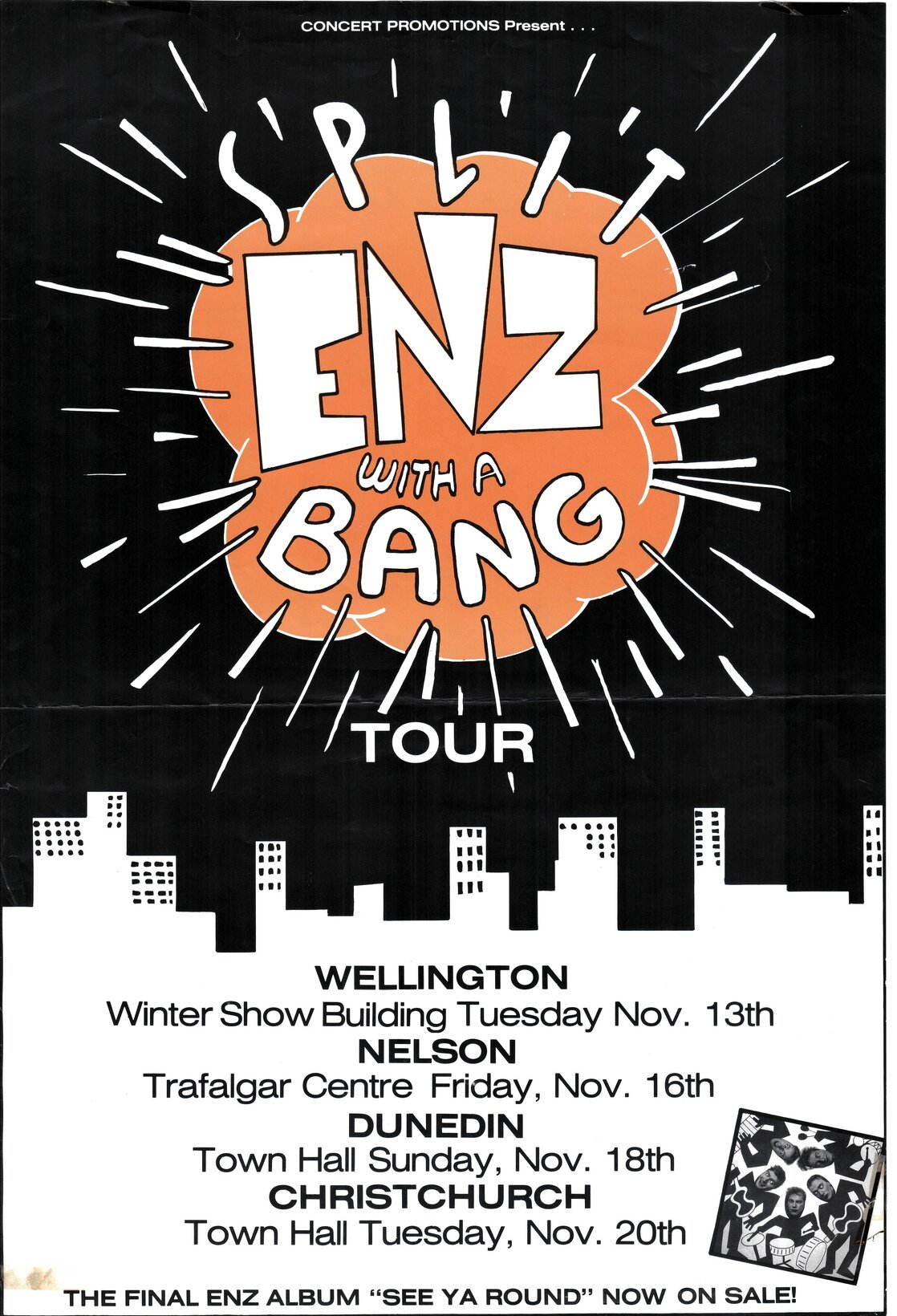 Split Enz with a Bang Tour