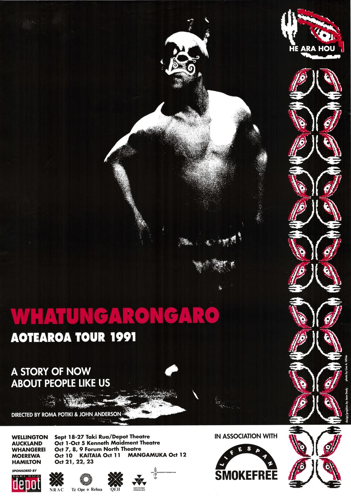 Whatungarongaro, Aotearoa Tour 1991