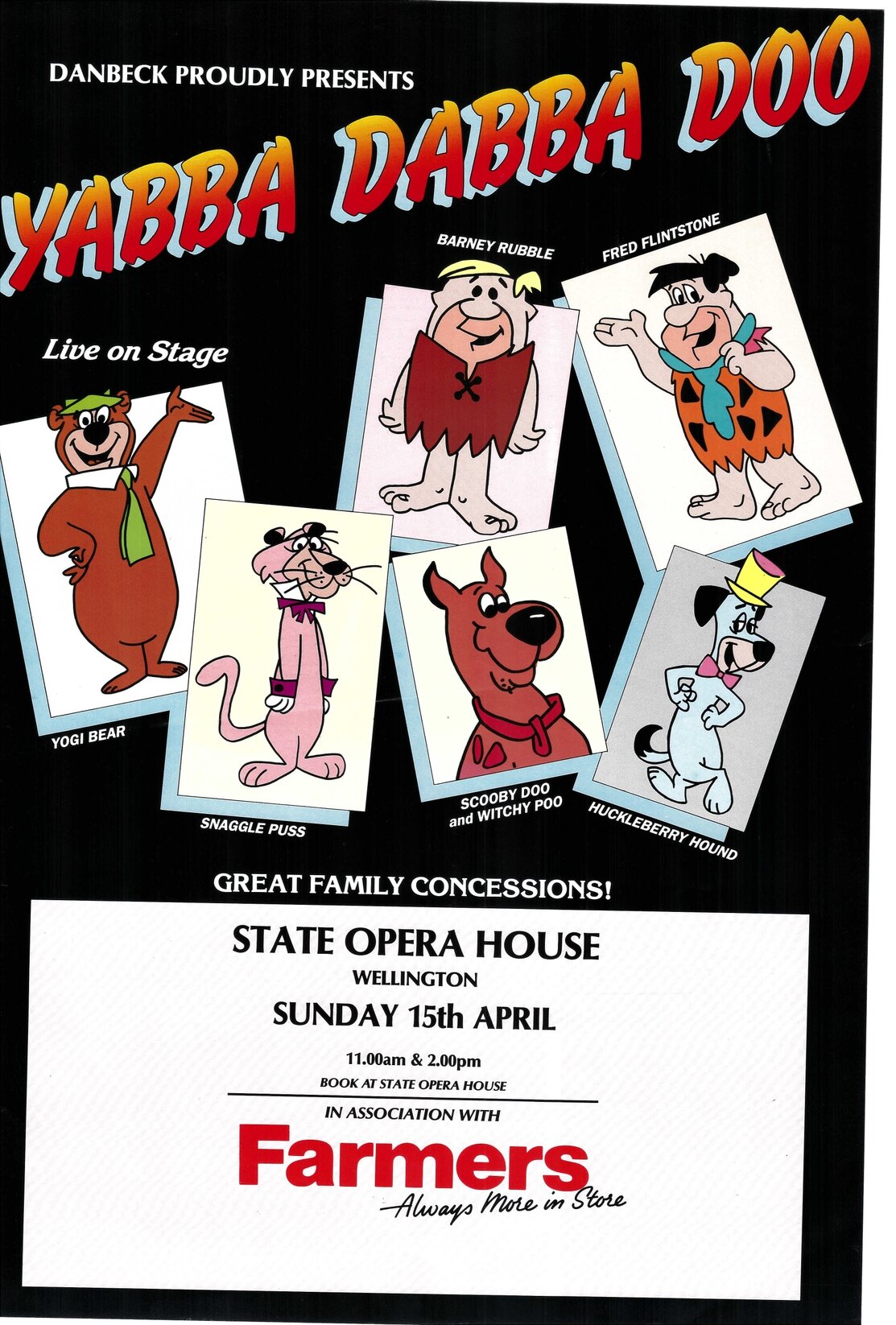 Yabba Dabba Doo Live on Stage
