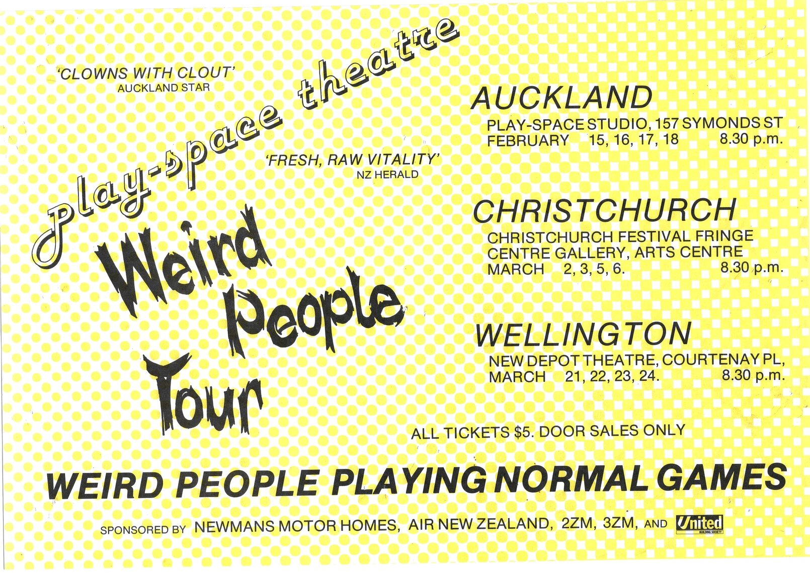 Weird People Tour