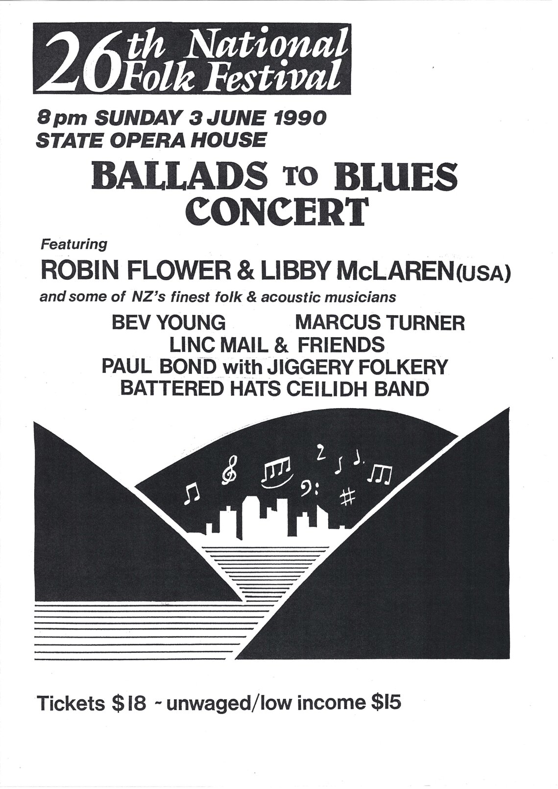 Ballads to Blues Concert