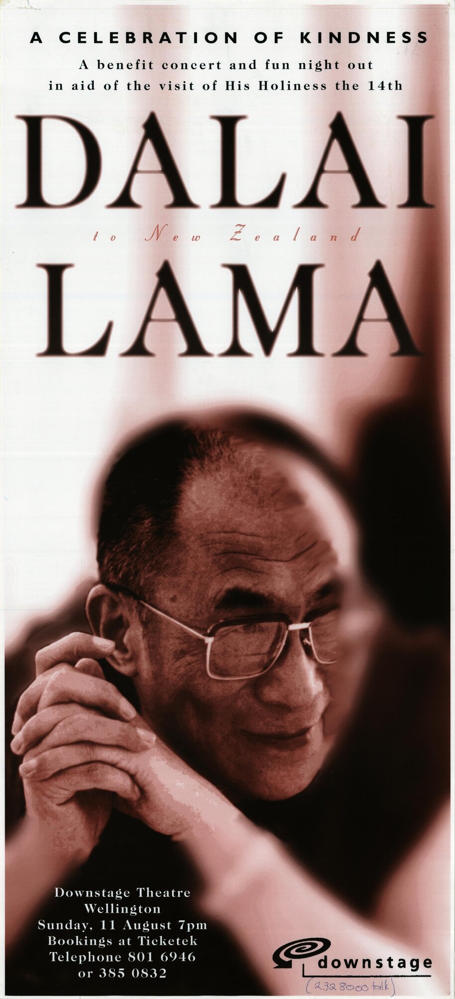Dalai Lama to New Zealand