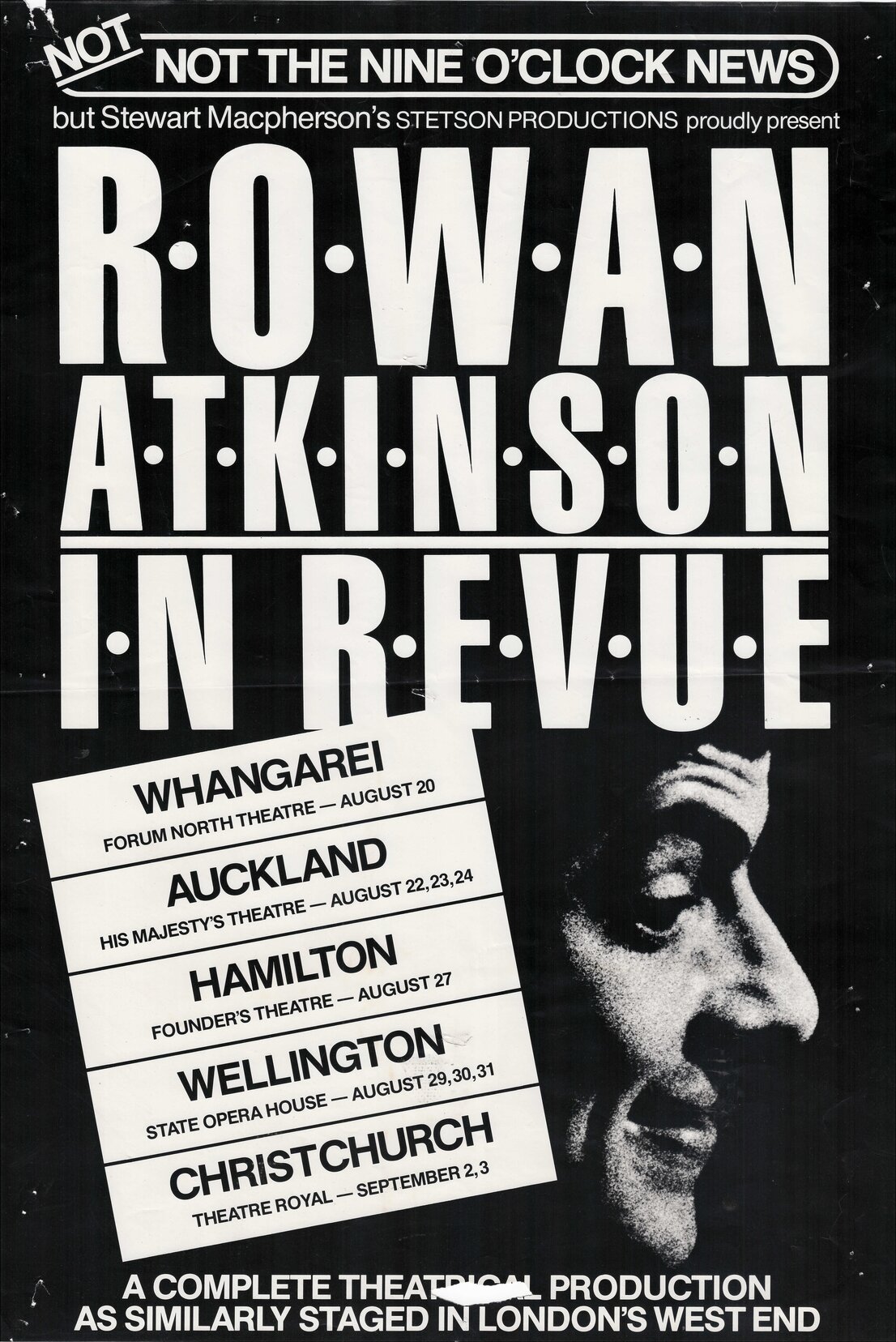 Rowan Atkinson in Revue