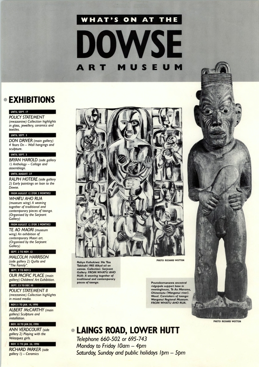 What's on at the Dowse Art Museum