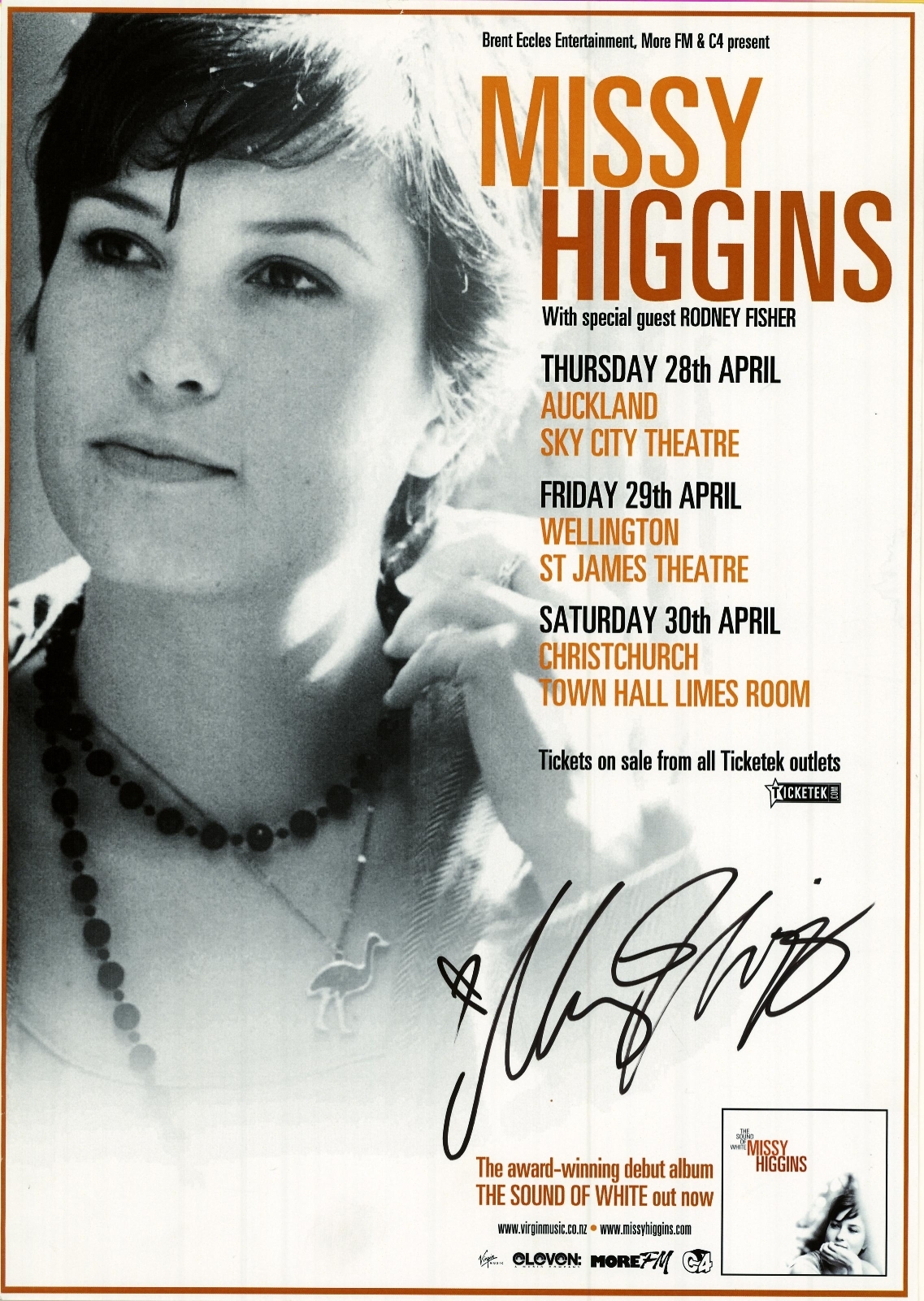 Missy Higgins with Rodney Fisher