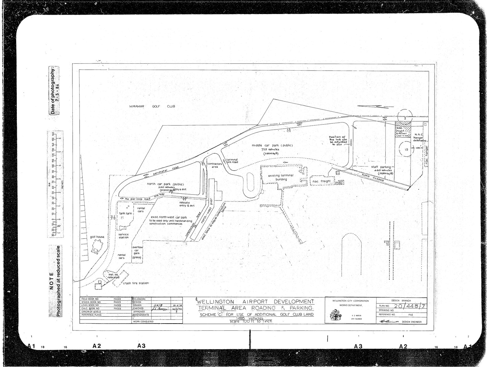 Wellington Airport Development, Roading &amp; Parking, Scheme C, for Use of Additional Golf Club Land
