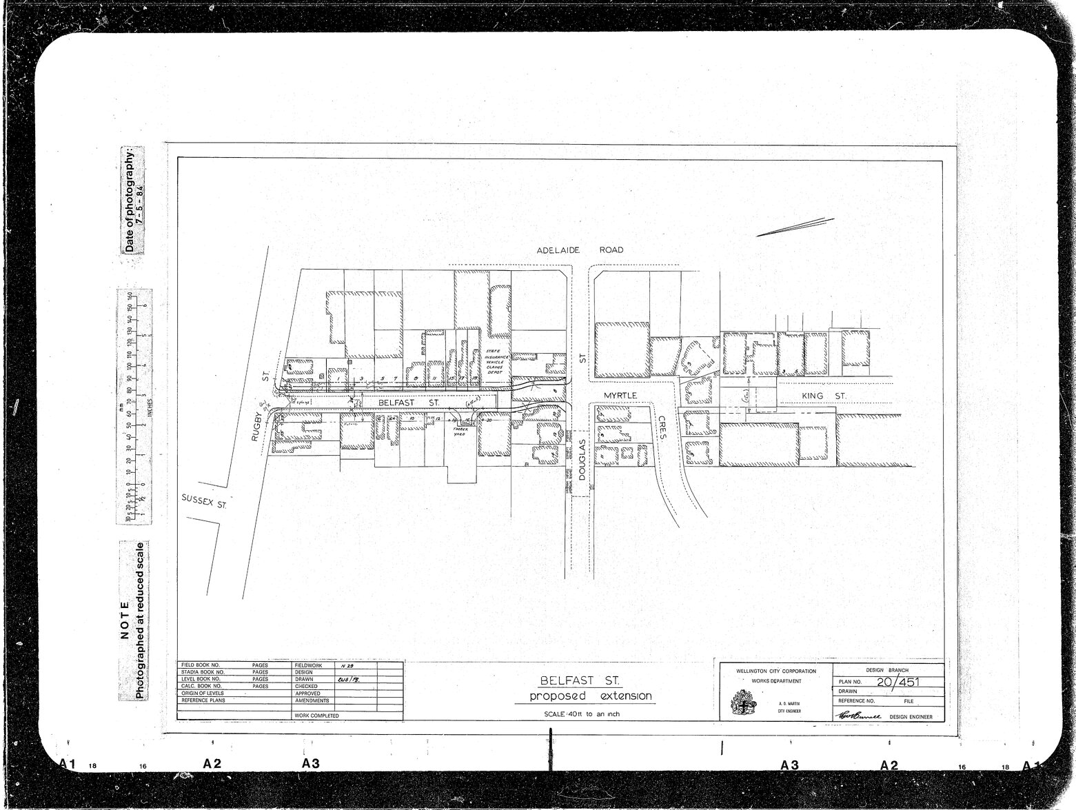 Belfast Street Proposed Extension