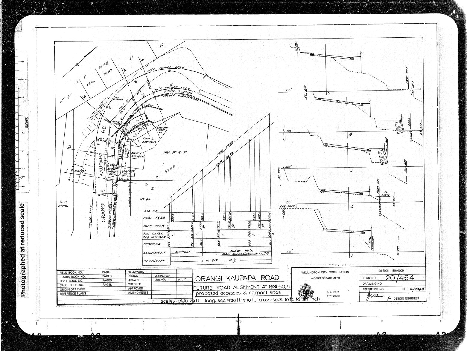 50-52 Orangi Kaupapa Road, Future Road Alignment, Proposed Accesses &amp; Carport sites