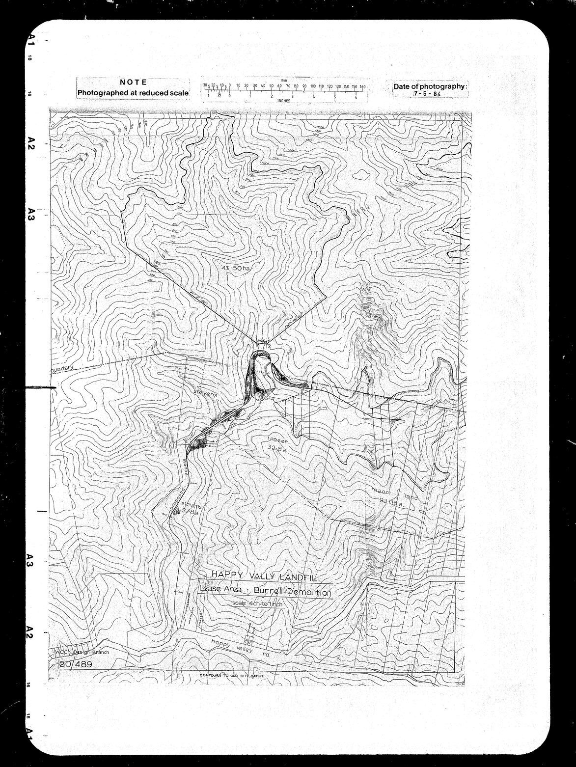 Happy Valley Landfill, ACH Lease Area, Burrell Demolition