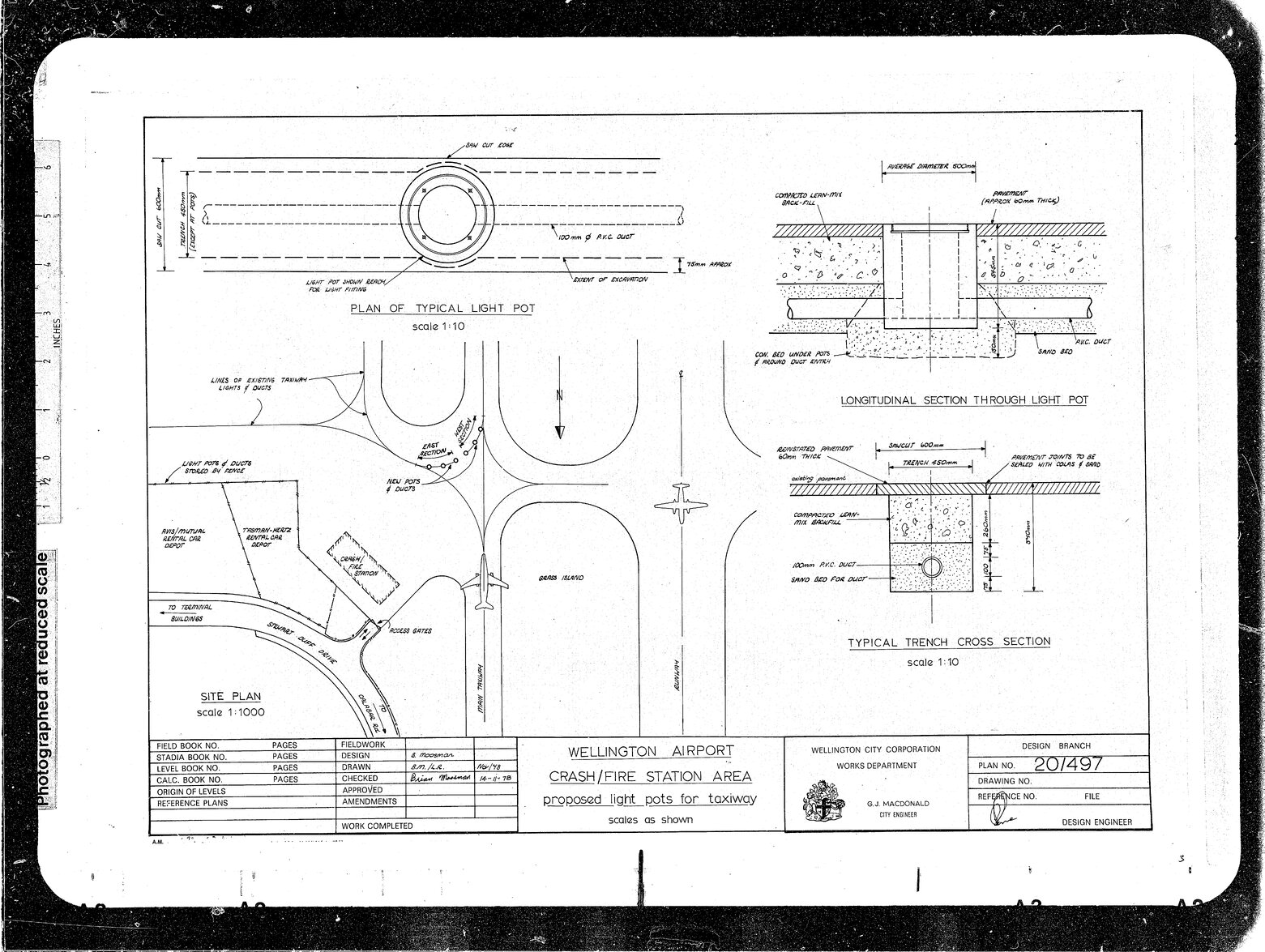 Wellington Airport Development, Crash Station Area