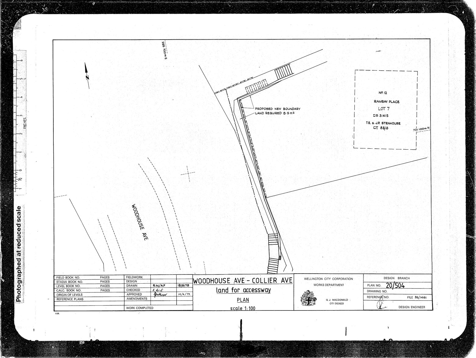 Woodhouse Avenue, Collier Avenue, Land for Access way