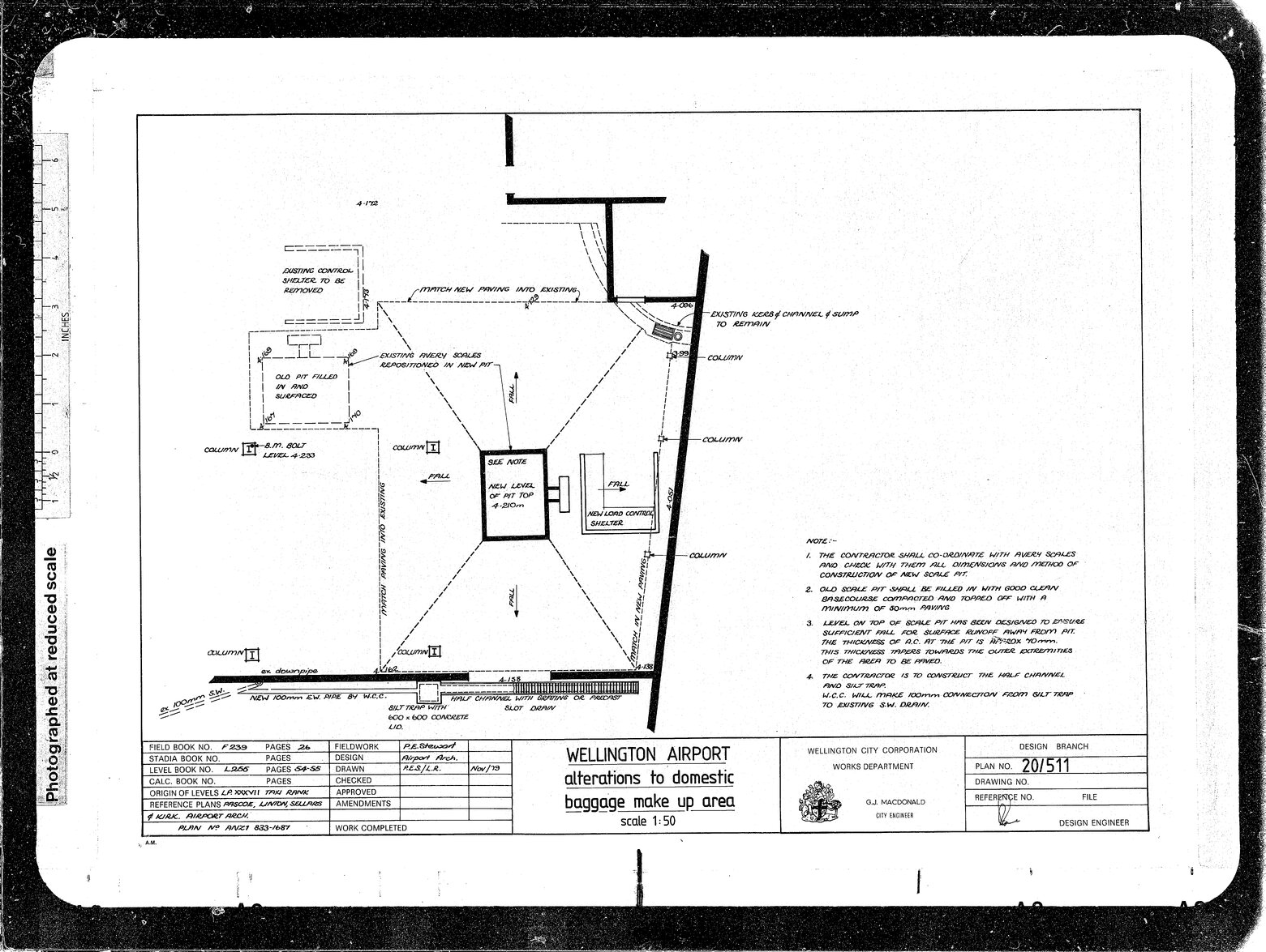Wellington Airport, alterations to domestic baggage make up area