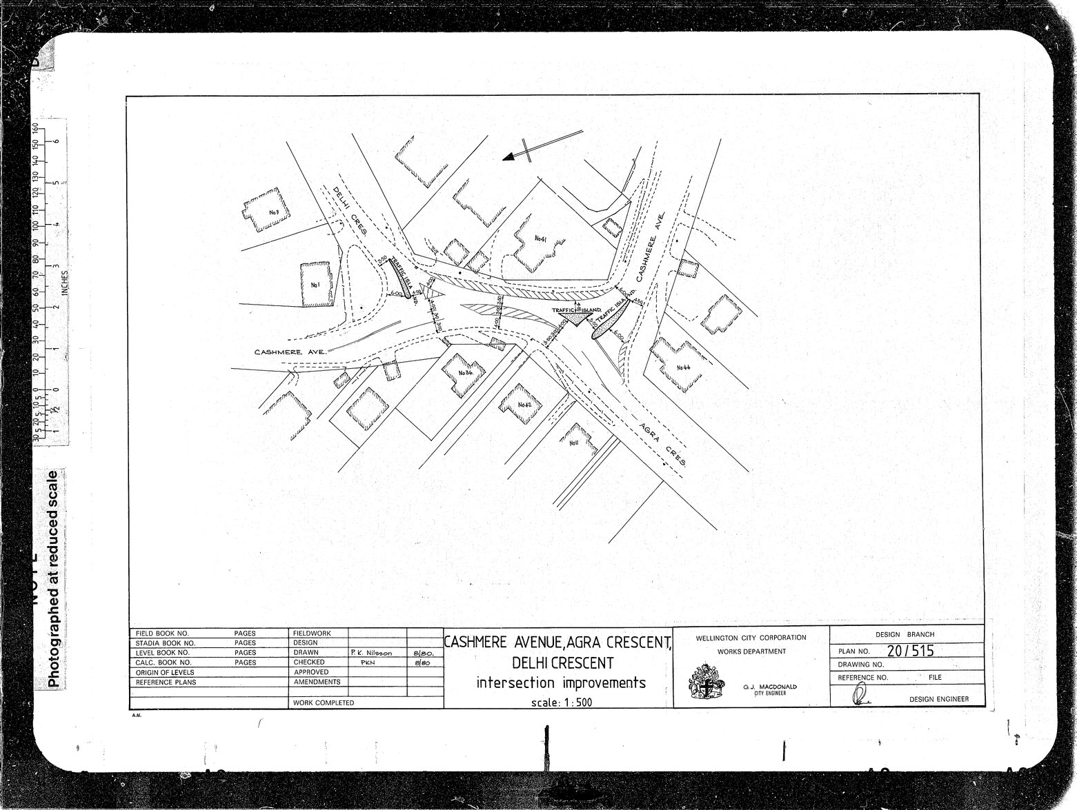 Cashmere Avenue, Agra Crescent, Delhi Crescent, Intersection Improvements