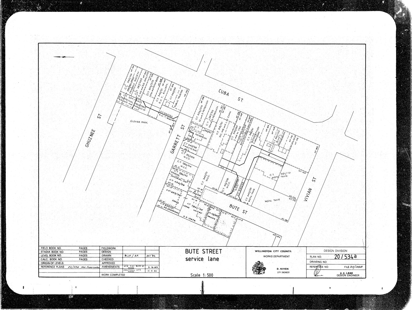 Bute Street, Service Lane