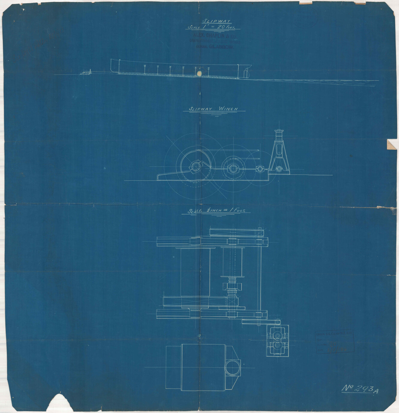 Evans Bay, Slipway and slipway winch