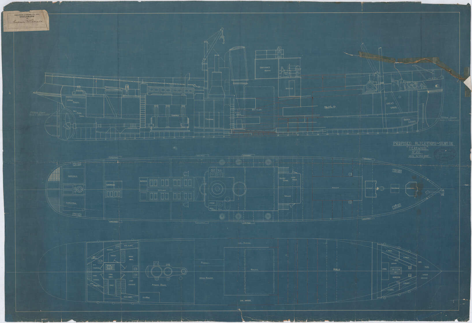 ST Terawhiti, proposed alterations