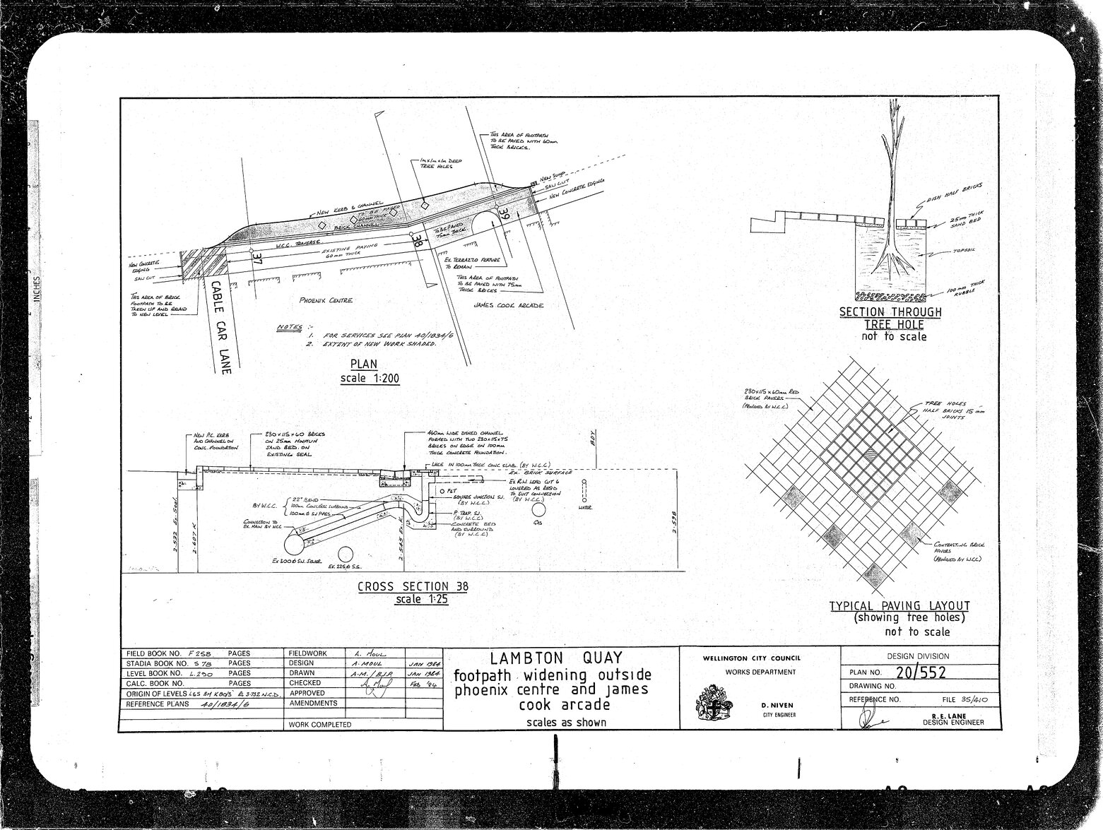 Lambton Quay, Footpath Widening Outside Phoenix Centre and James Cook Arcade