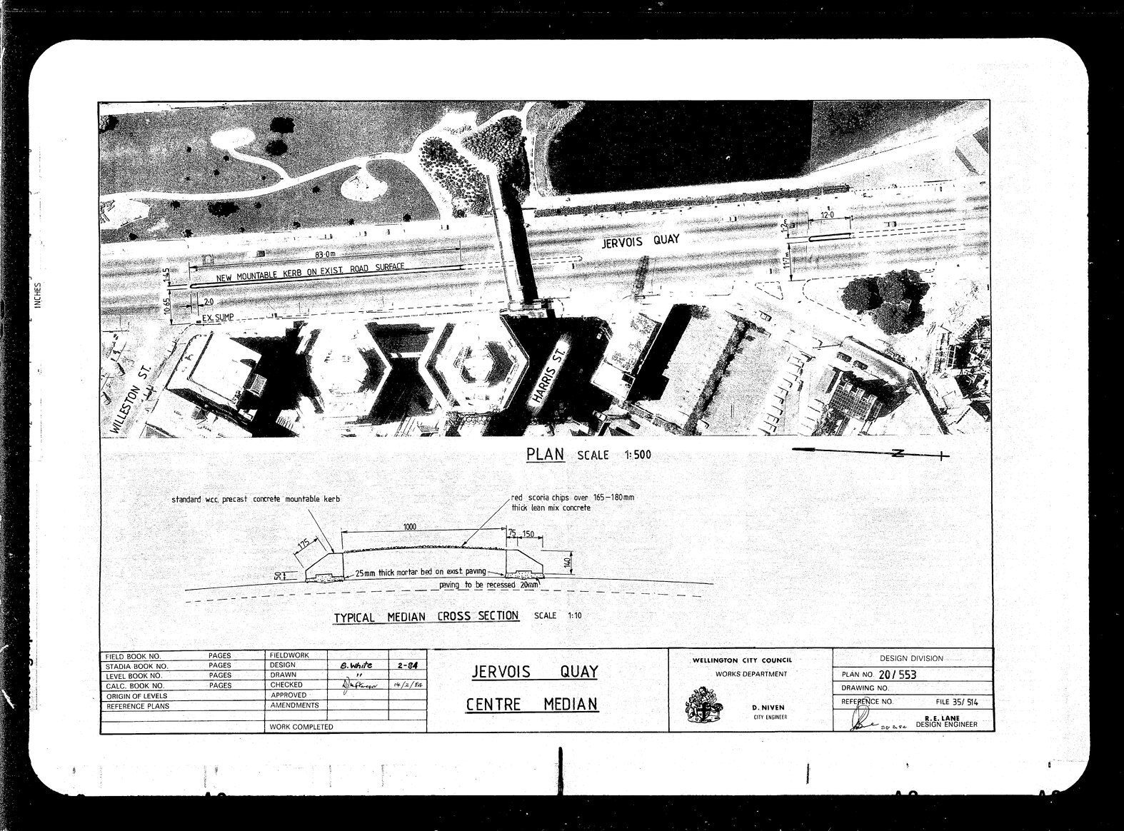 Jervois Quay, Centre Median