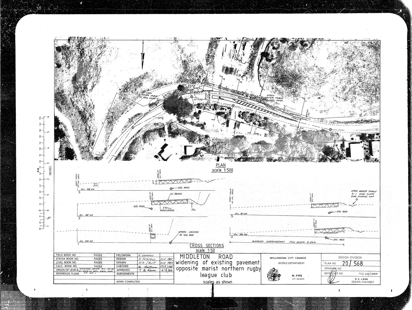 Middleton Road, Widening of Existing Pavement Opposite Marist Northern Rugby League Club