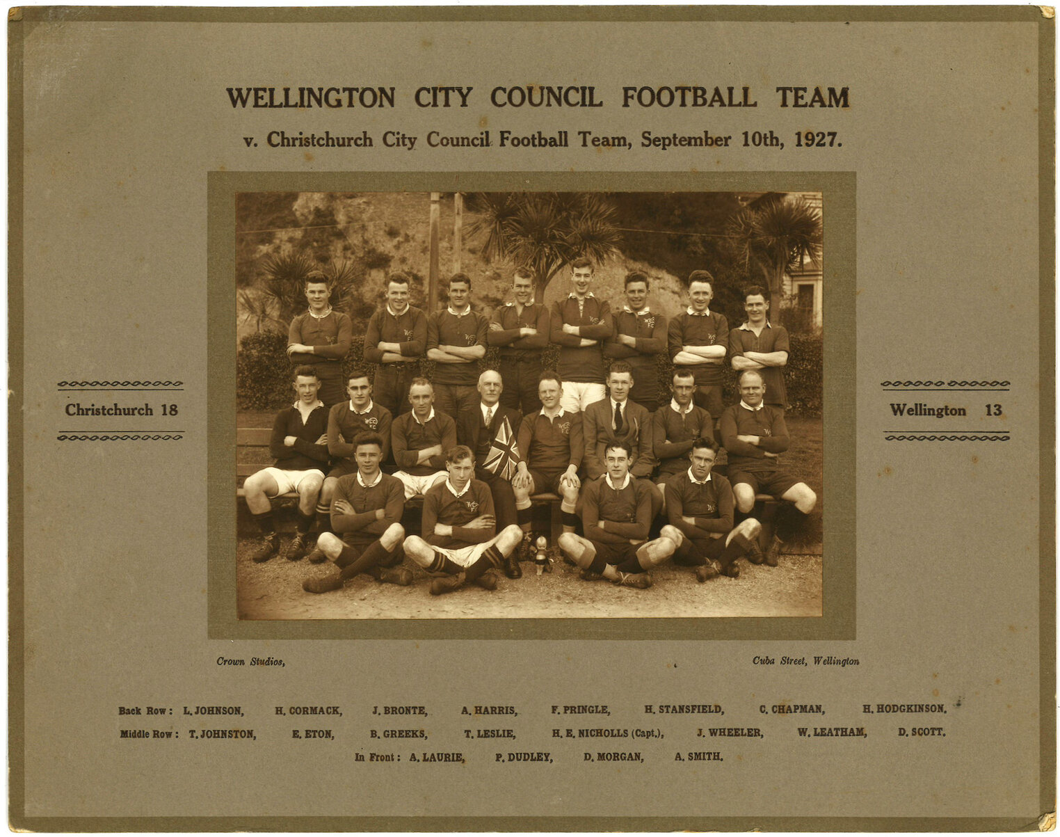 Wellington City Council Football Team