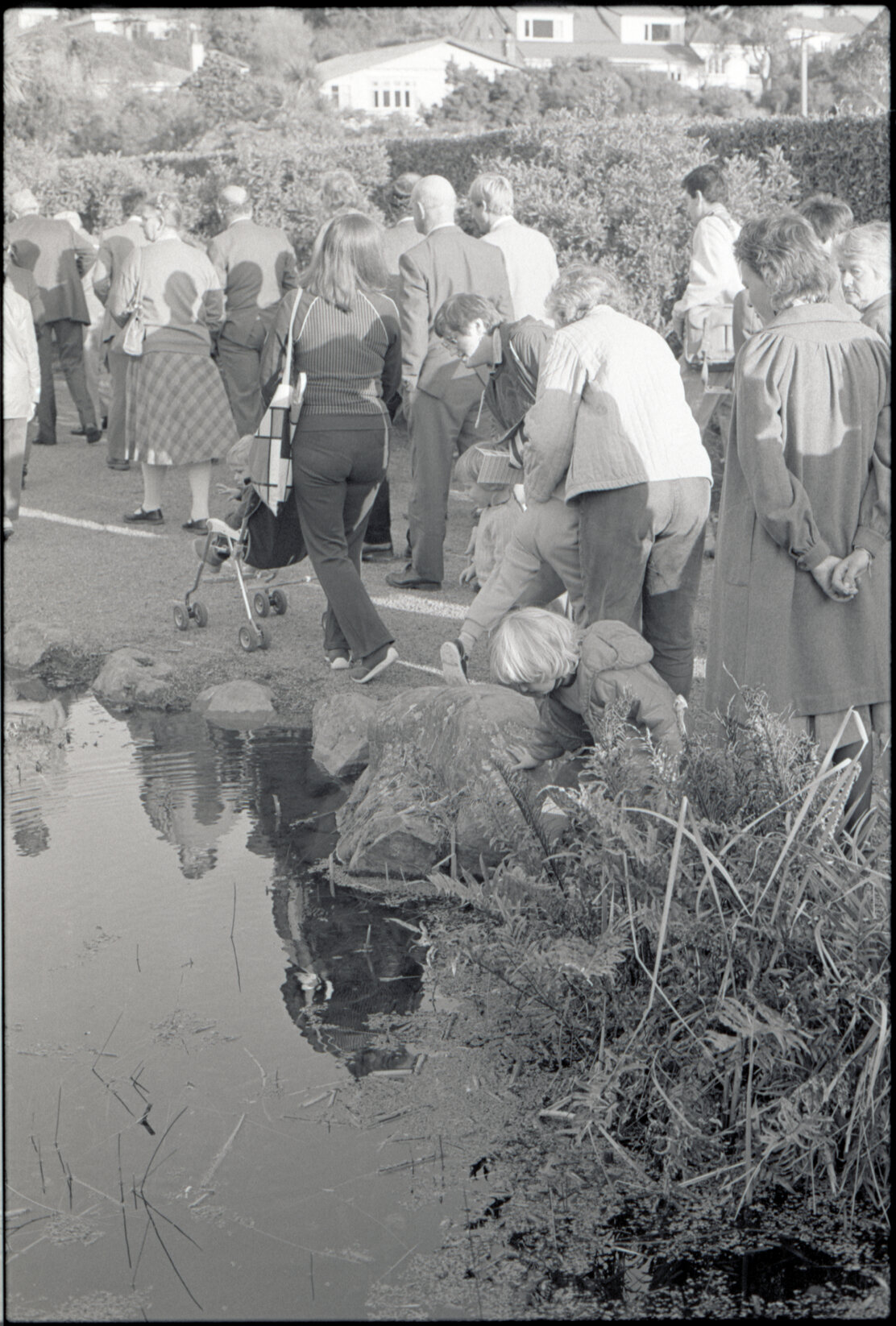 Group of people gathered, Otari