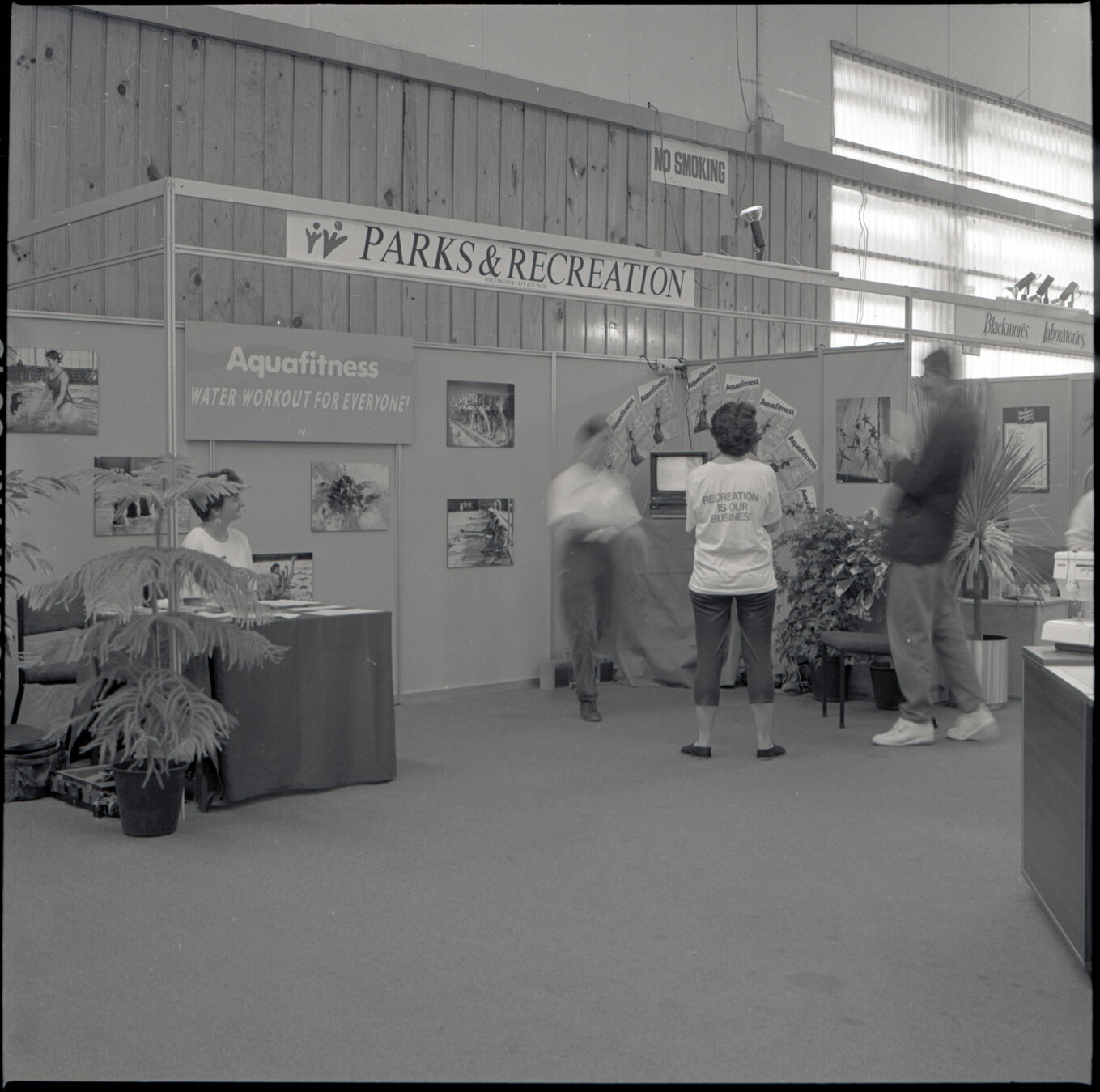 Parks and Recreation stall at women's show