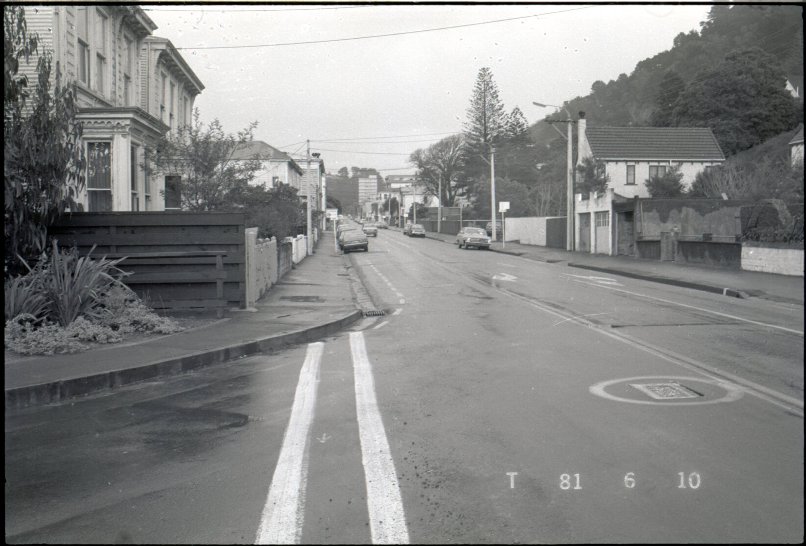 Street corner, Thorndon and Tinakori Road areas