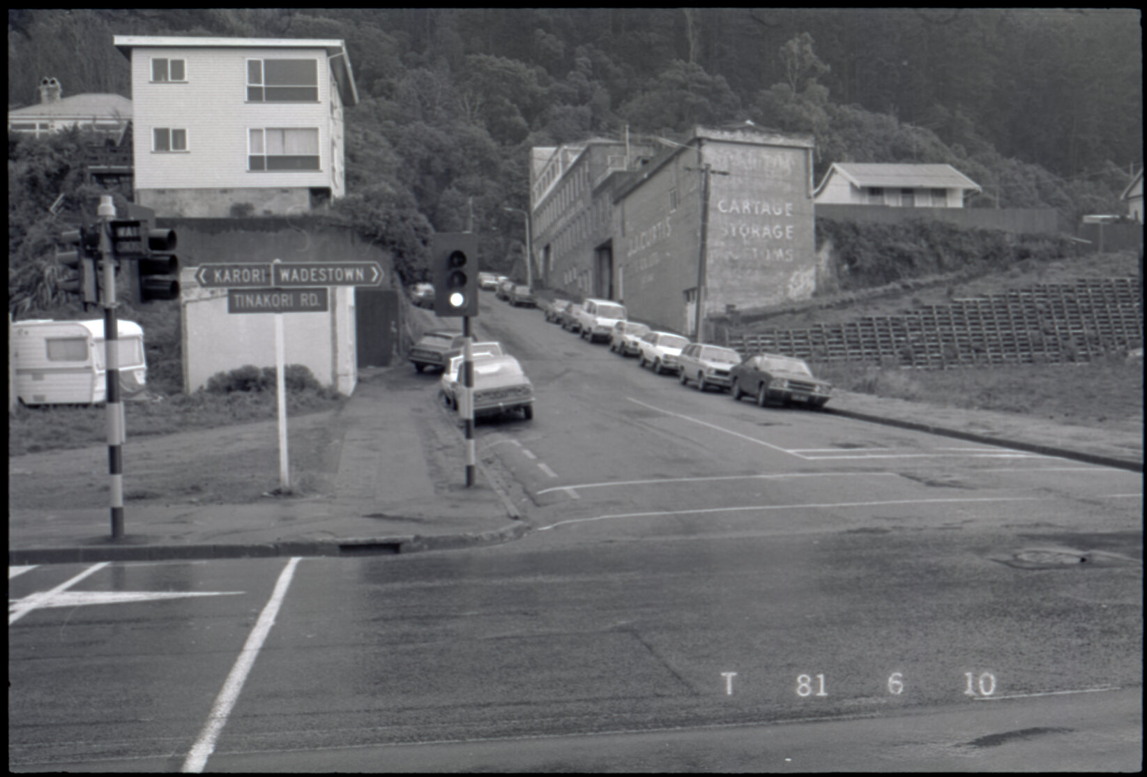 Tinakori Road intersection