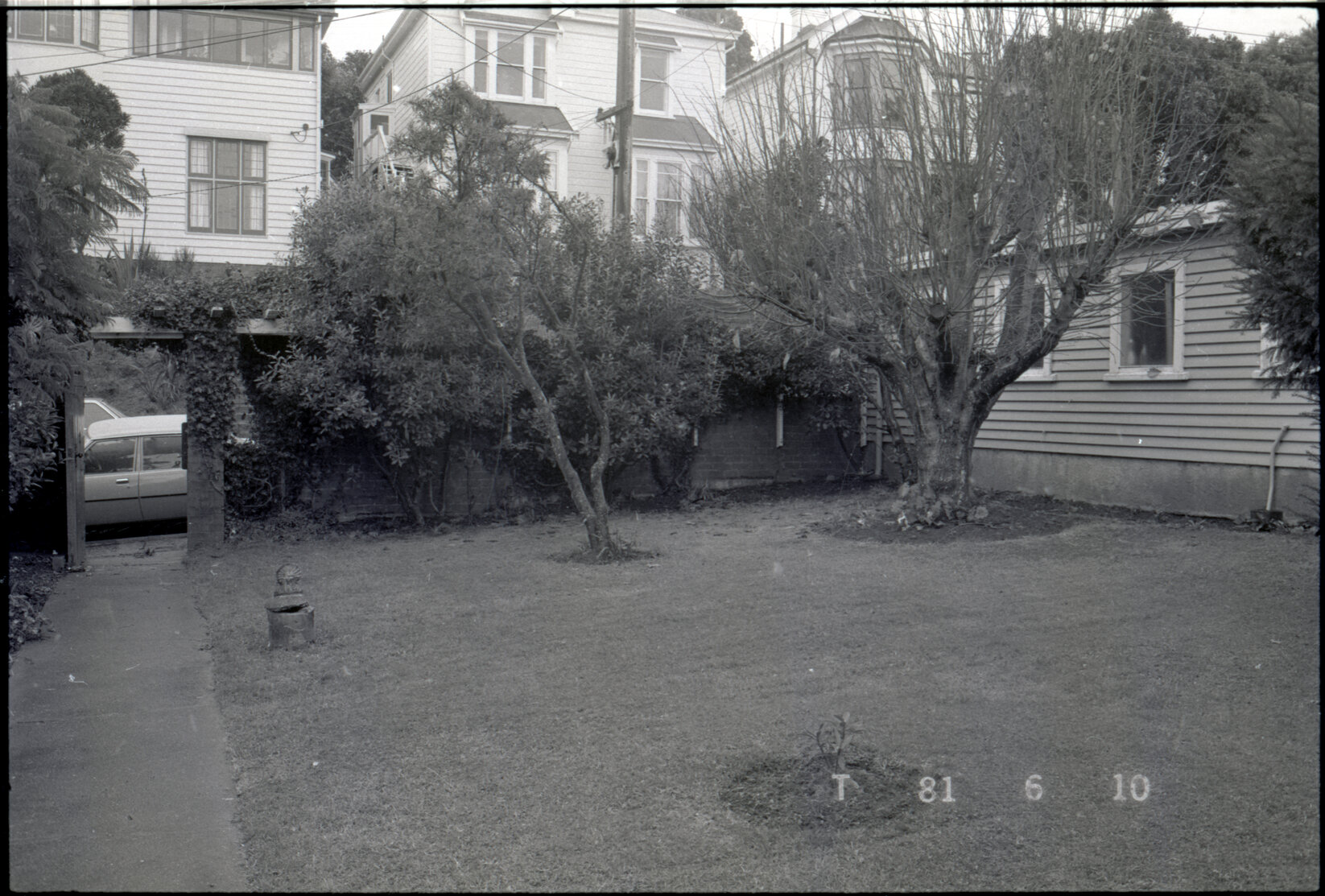Backyard, Thorndon and Tinakori Road areas