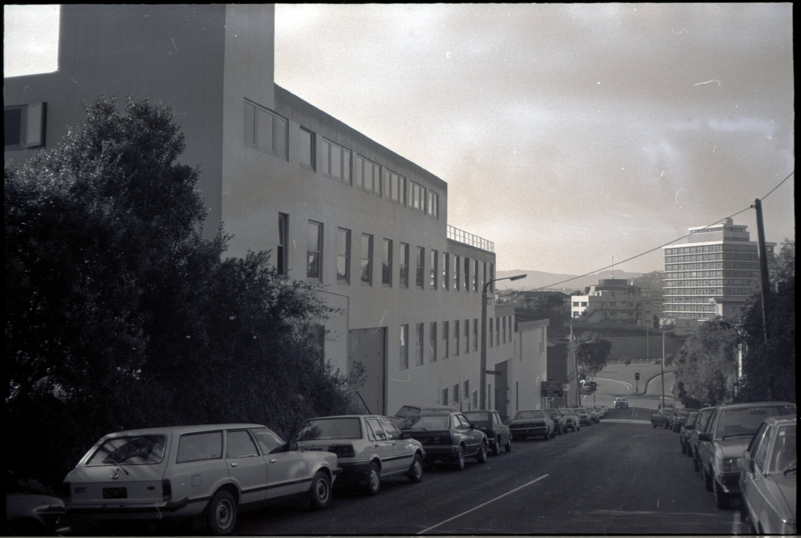 14 Harriet Street looking towards Tinakori Road