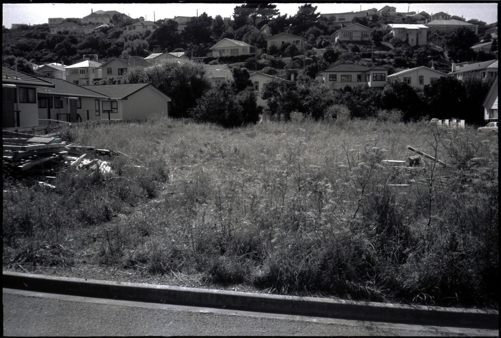 Empty section or reserve area