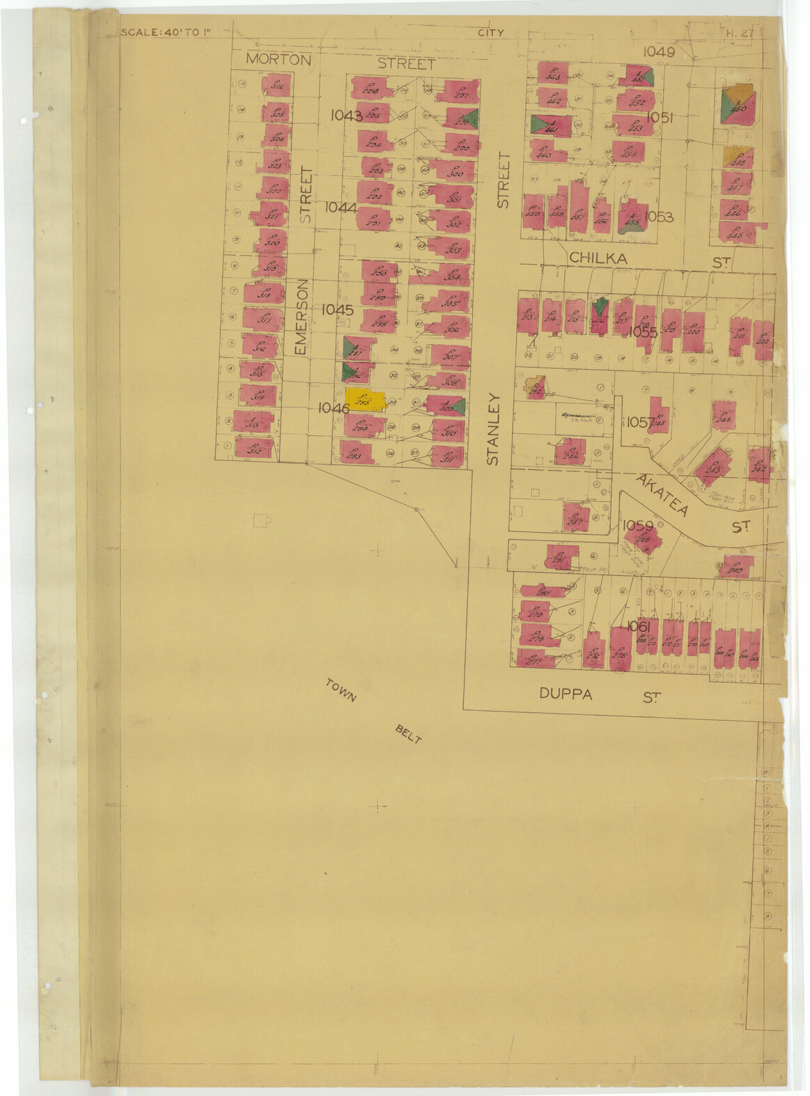 1937 Housing Survey, sheet H27