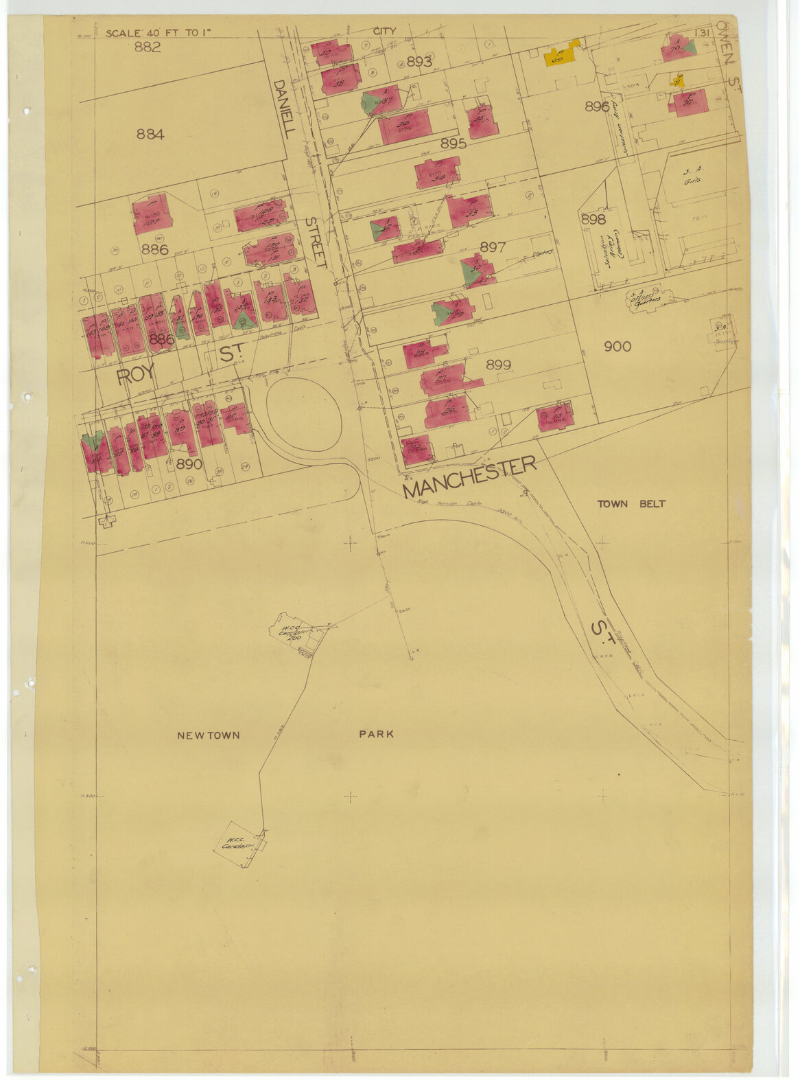 1937 Housing Survey, sheet I31