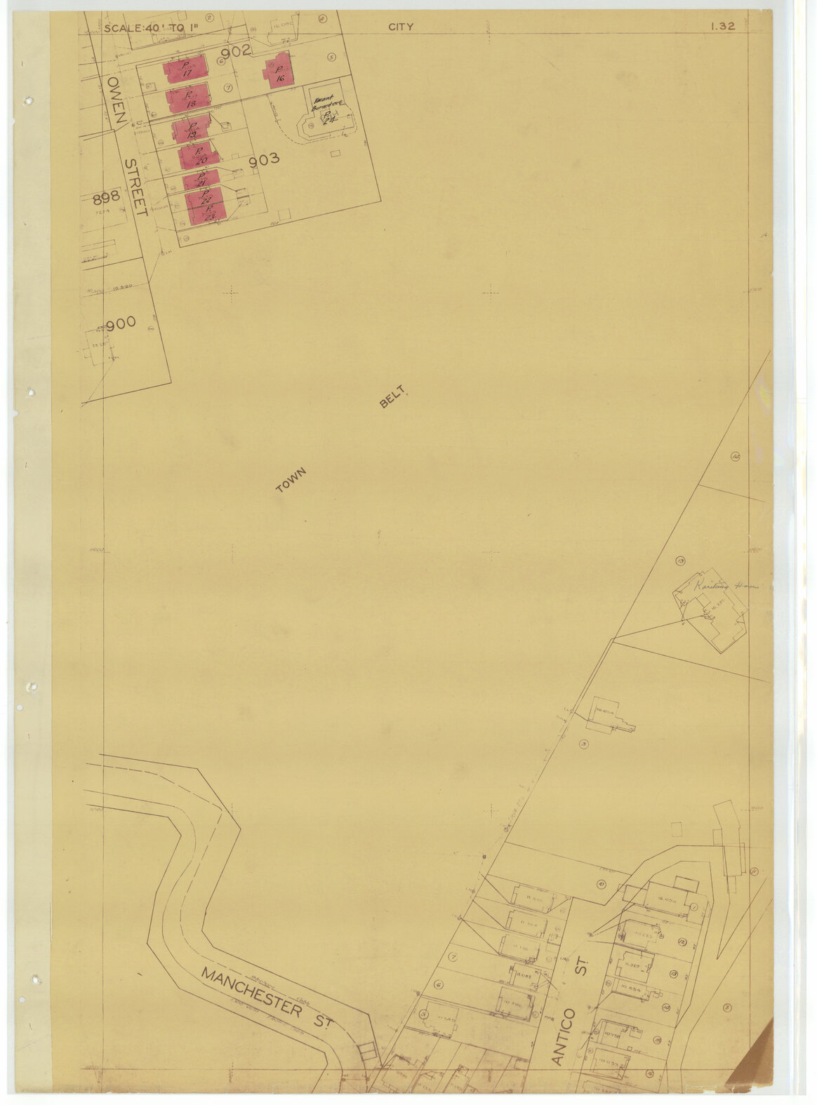 1937 Housing Survey, sheet I32