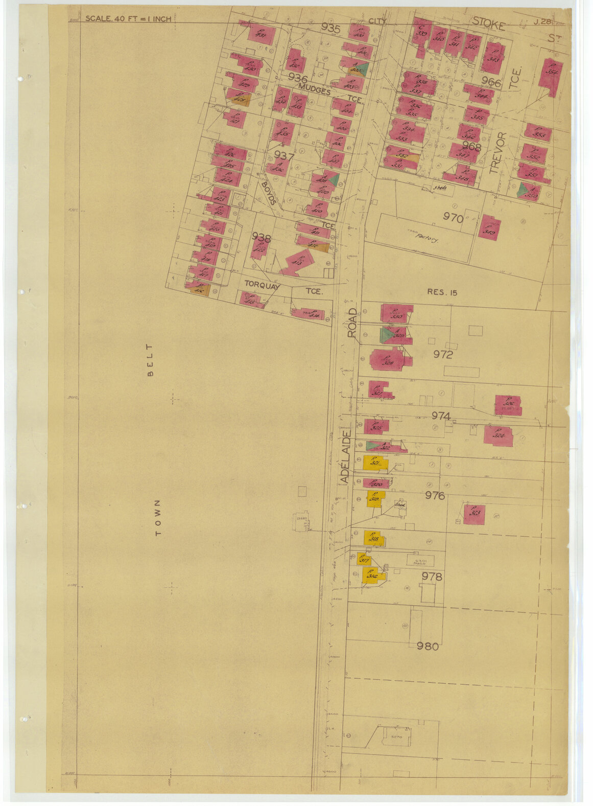 1937 Housing Survey, sheet J28