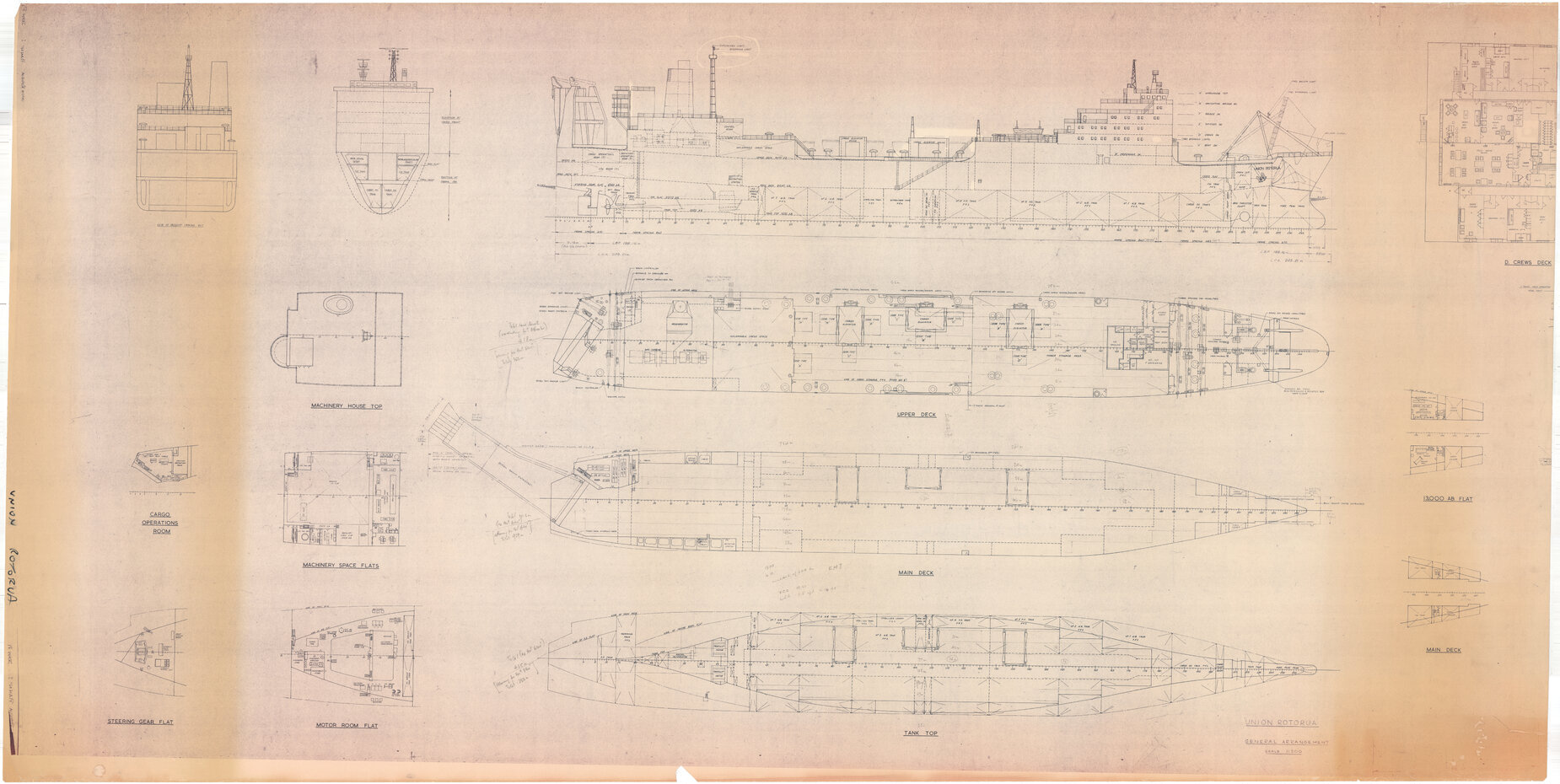 Union Rotorua, general arrangement