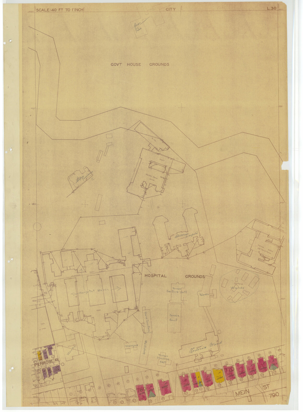 1937 Housing Survey, sheet L30