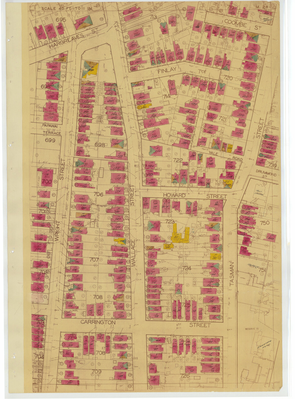 1937 Housing Survey, sheet M28