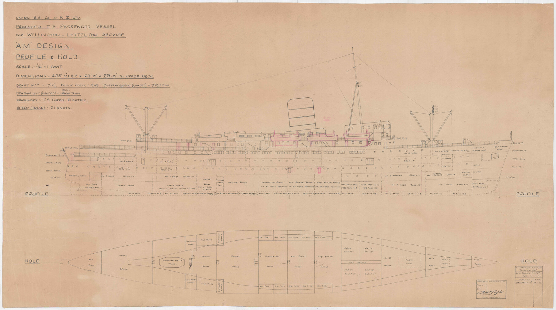 [TEV Maori] 'AM' design, profile and hold