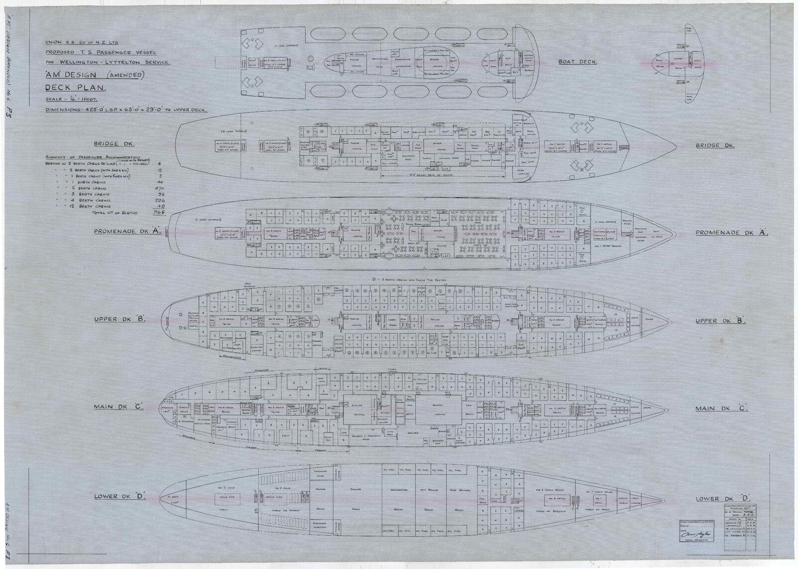 [TEV Maori] 'AM' design (amended), deck plan