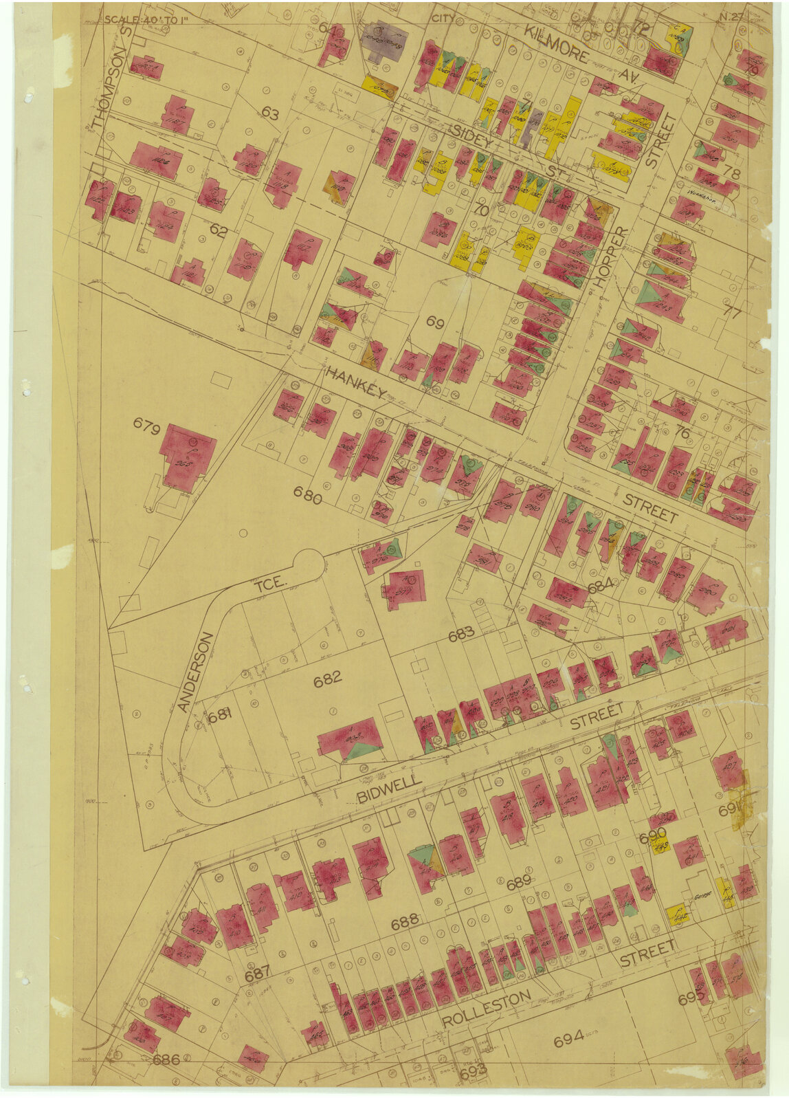 1937 Housing Survey, sheet N27