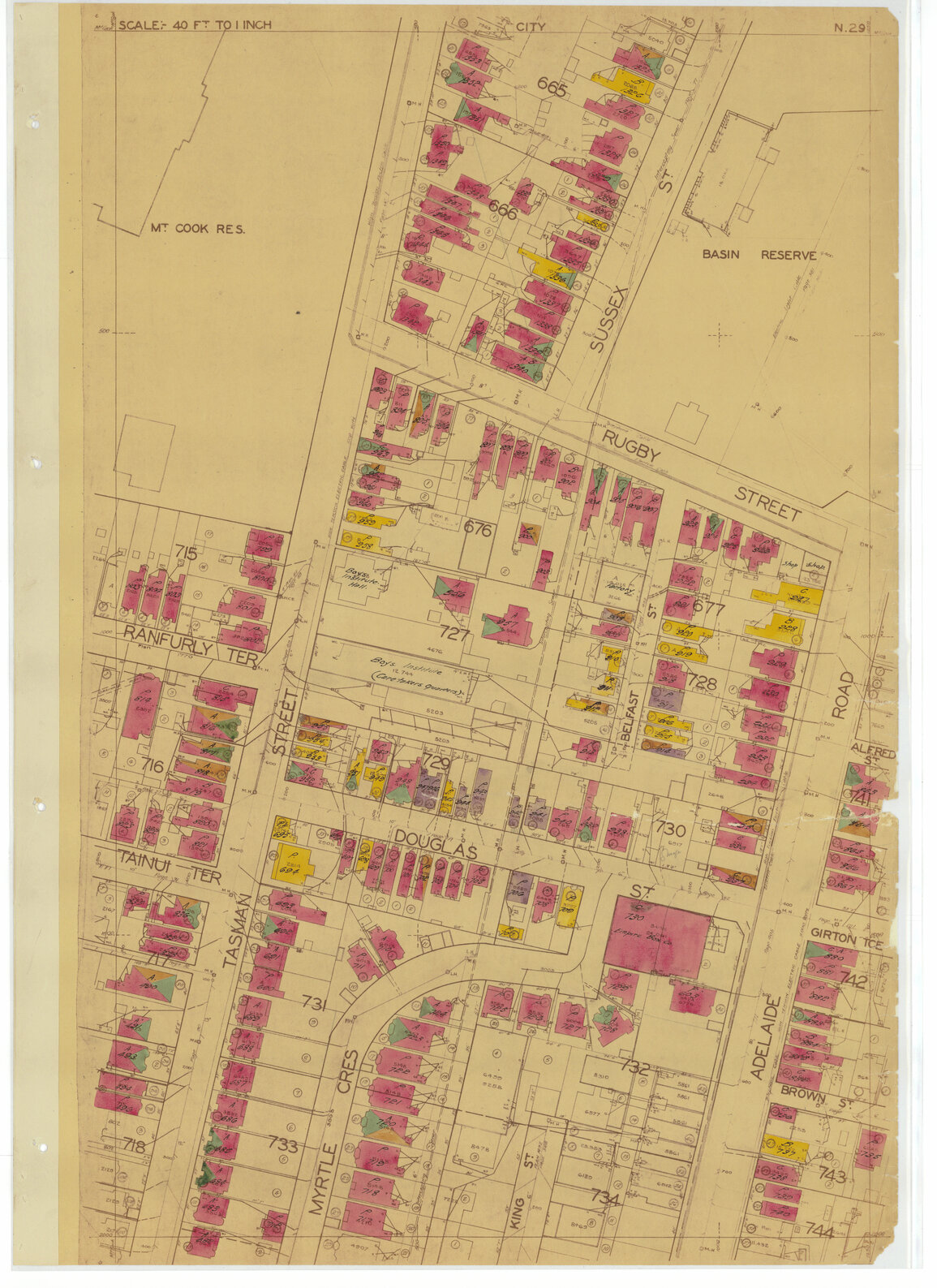 1937 Housing Survey, sheet N29