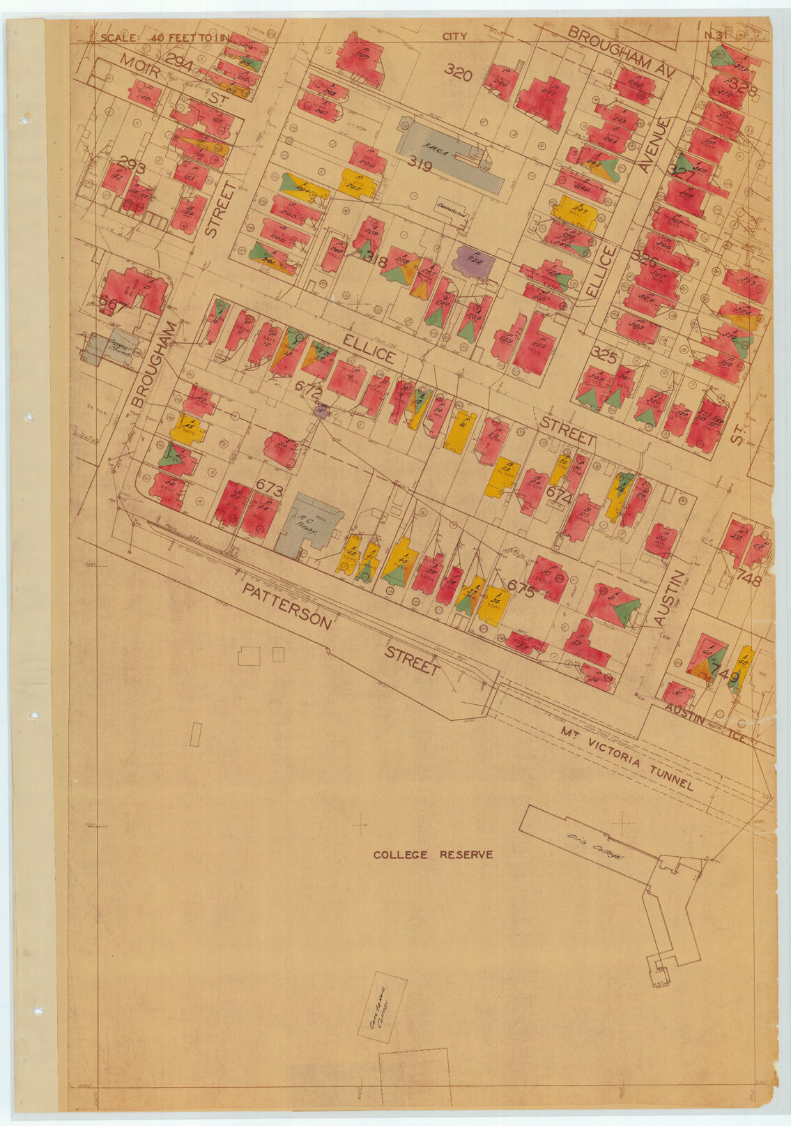 1937 Housing Survey, sheet N31