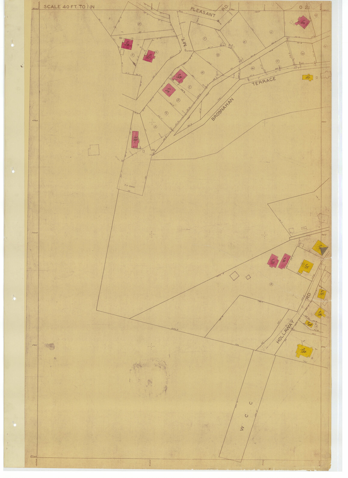 1937 Housing Survey, sheet O21