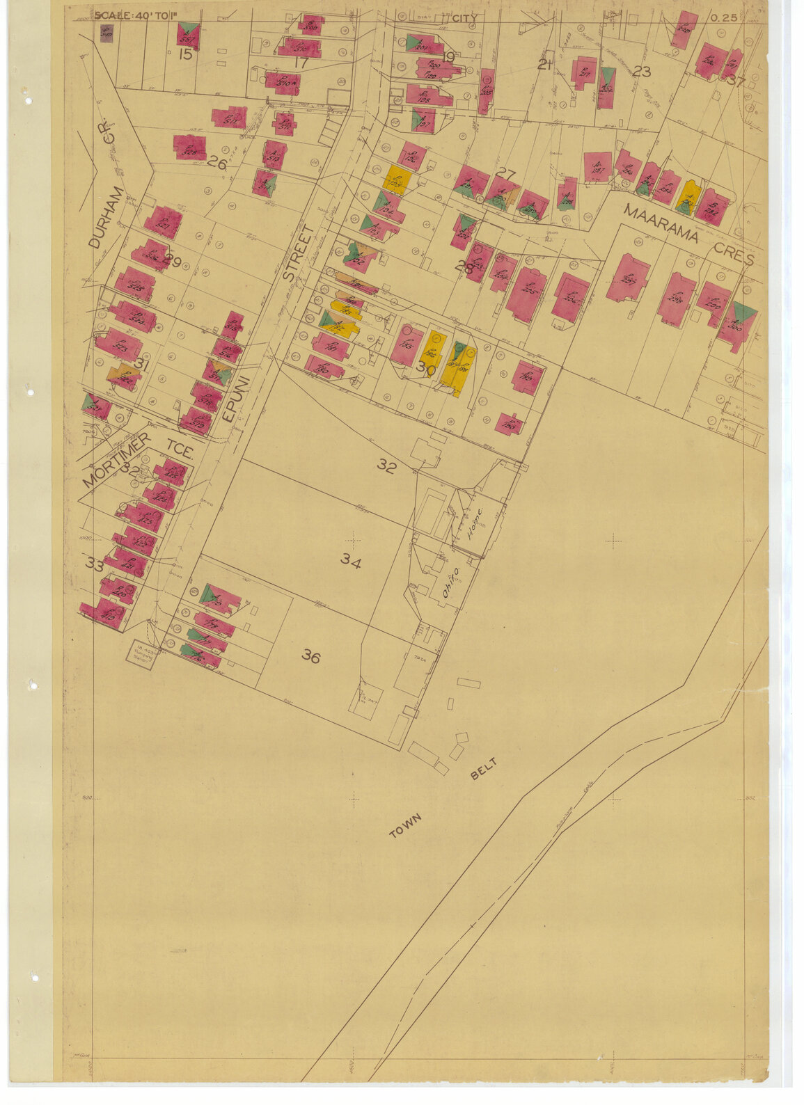 1937 Housing Survey, sheet O25