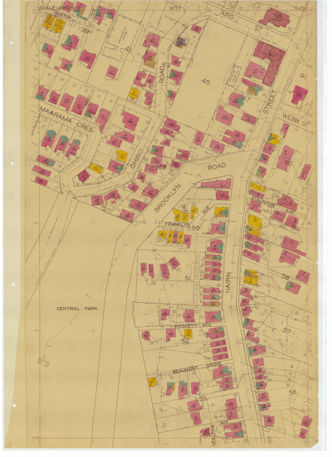 1937 Housing Survey, sheet O26