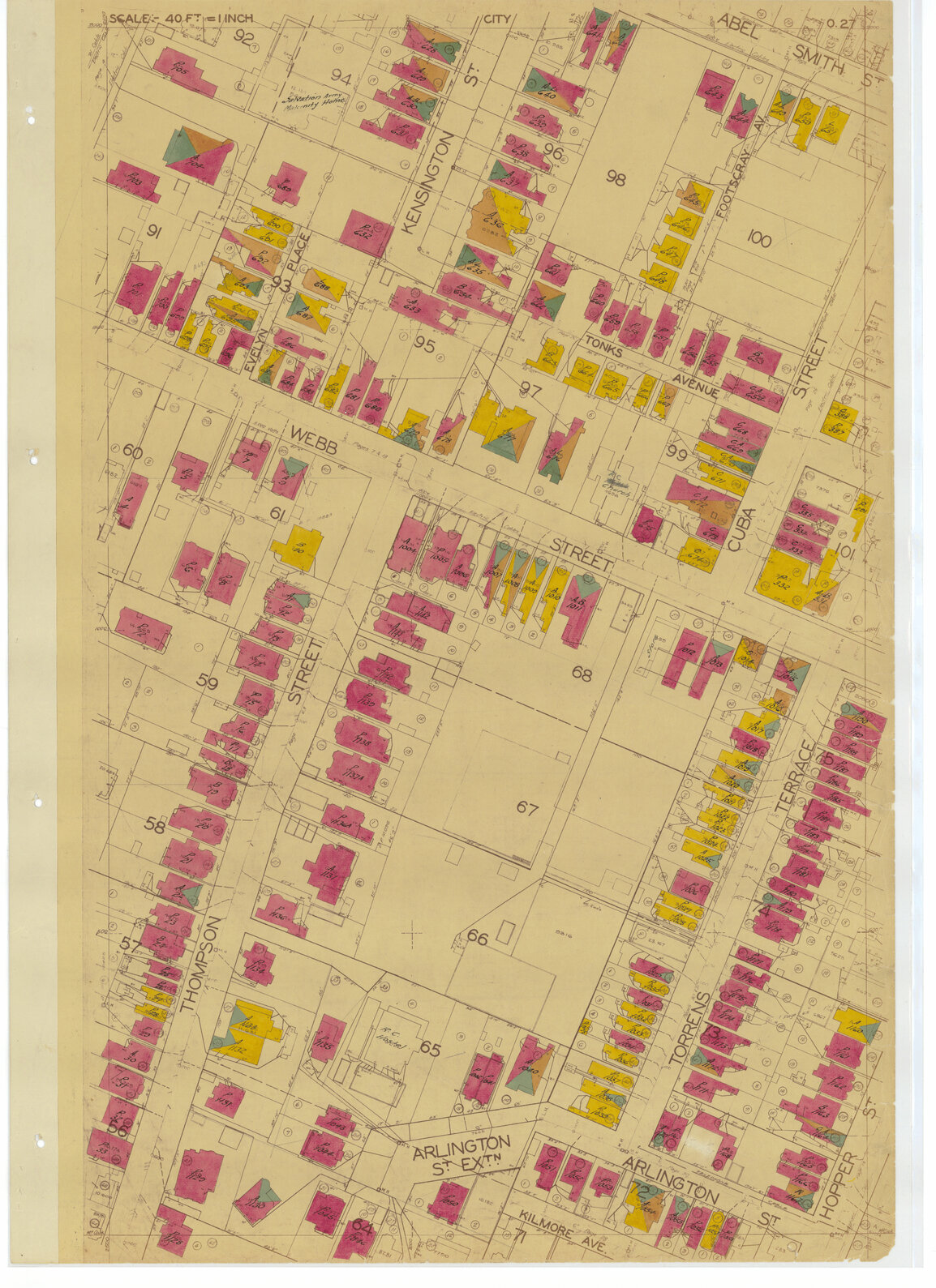 1937 Housing Survey, sheet O27