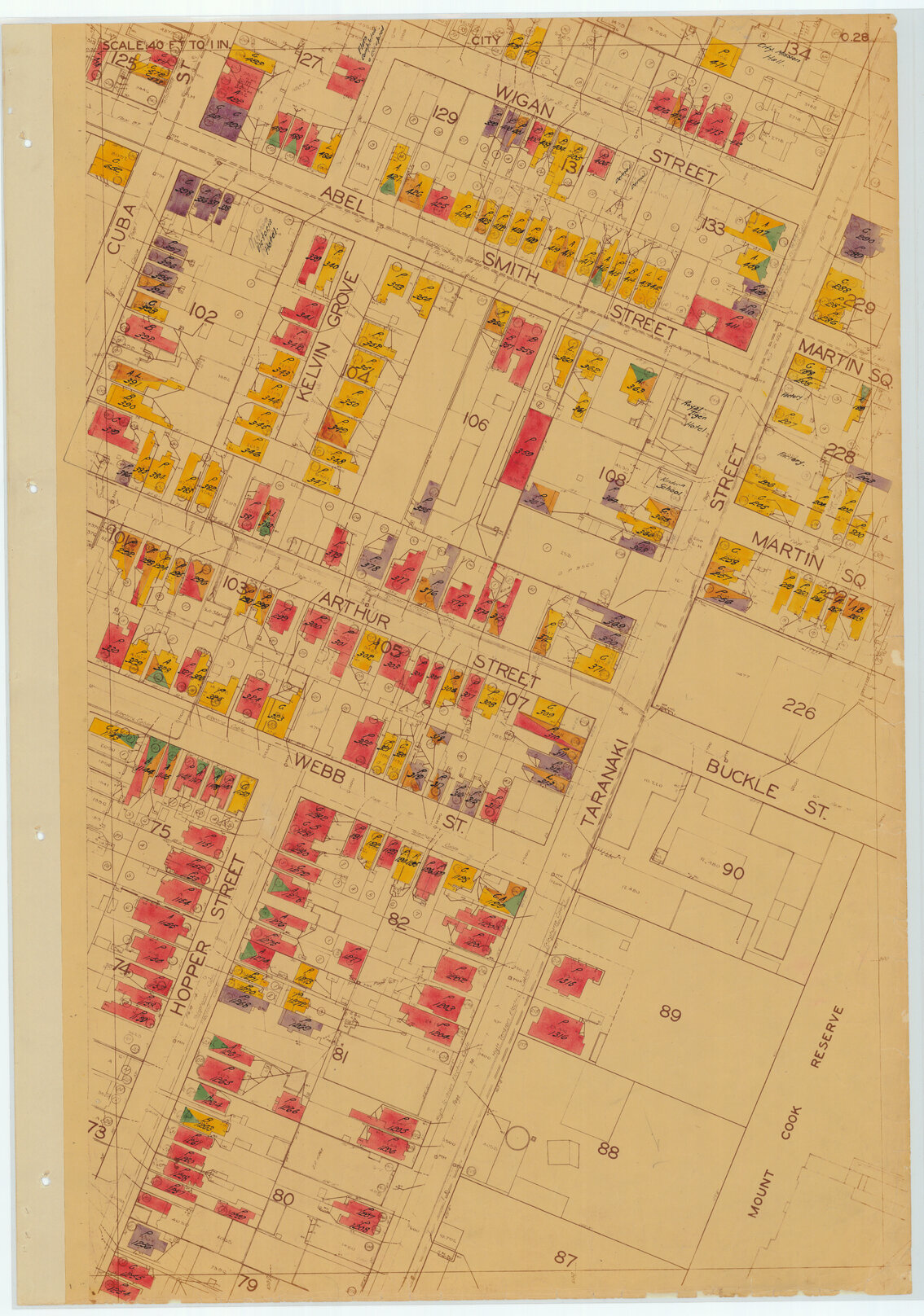 1937 Housing Survey, sheet O28