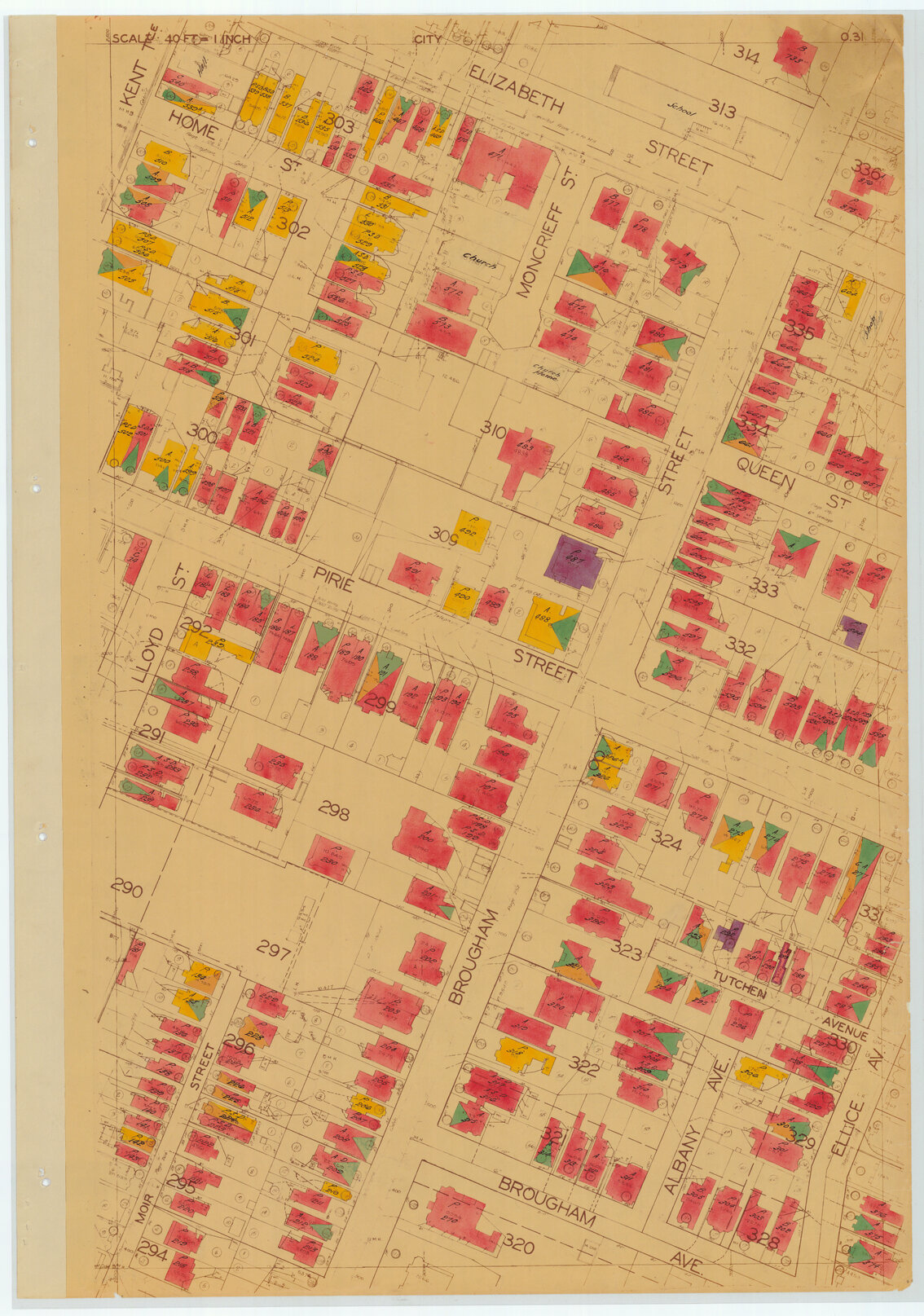 1937 Housing Survey, sheet O31